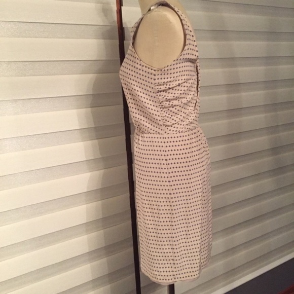 Marc by Marc Jacobs Silk Newsprint Beige Dress 2 - Picture 2 of 8